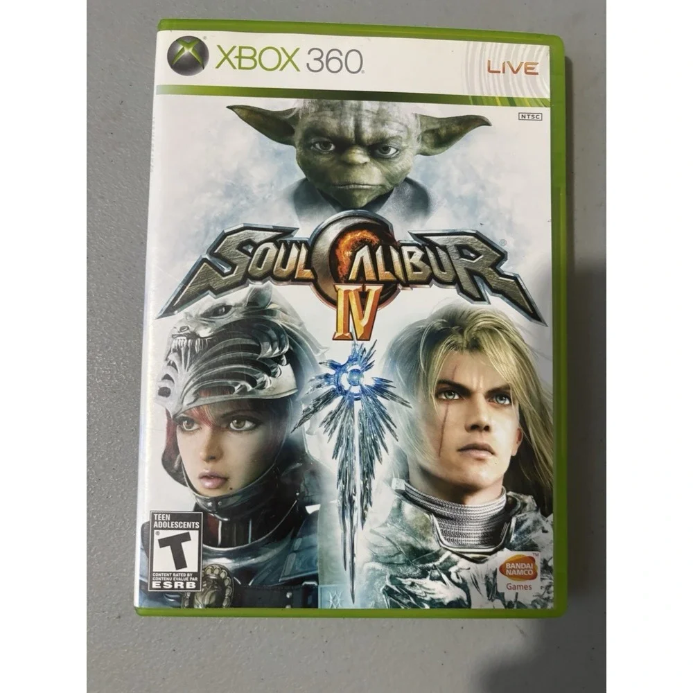 Soul Calibur IV (Microsoft Xbox 360, 2008) Used Great Condition. No Manual